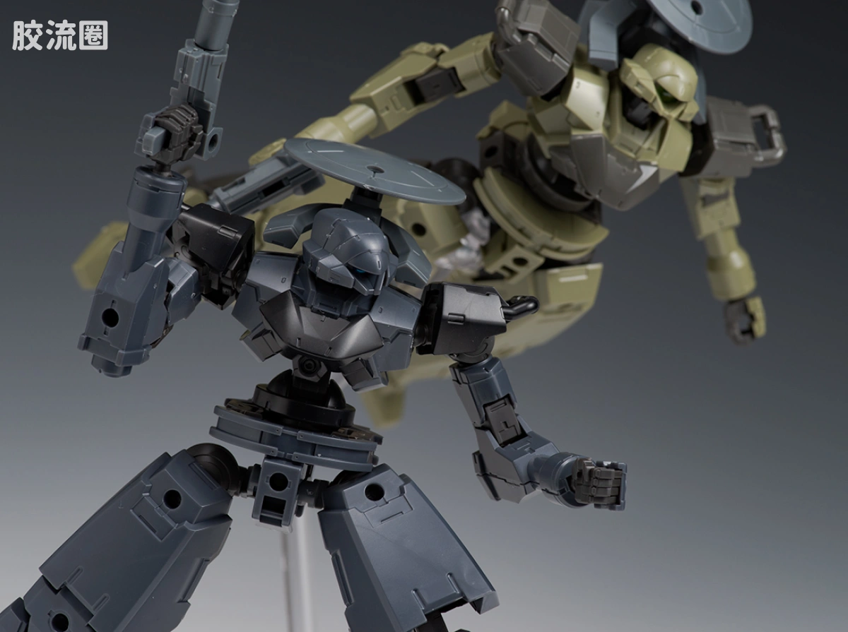30MM 1/144 夏尔努瓦/Cielnova（拜隆军） 28 bEXM-14T 希尔诺瓦 绿色 - 图片